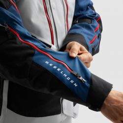 KURTKA TEKSTYLNA REBELHORN HARDY 3.0 BLUE/GREY/RED 