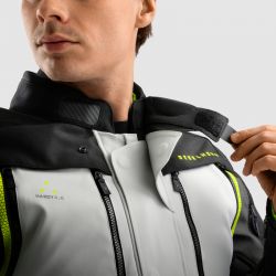 KURTKA TEKSTYLNA REBELHORN HARDY 3.0 BLACK/GREY/FLUO YELLOW 