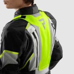 KURTKA TEKSTYLNA REBELHORN HARDY 3.0 BLACK/GREY/FLUO YELLOW 