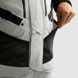 KURTKA TEKSTYLNA REBELHORN HARDY 3.0 BLACK/GREY/FLUO YELLOW 