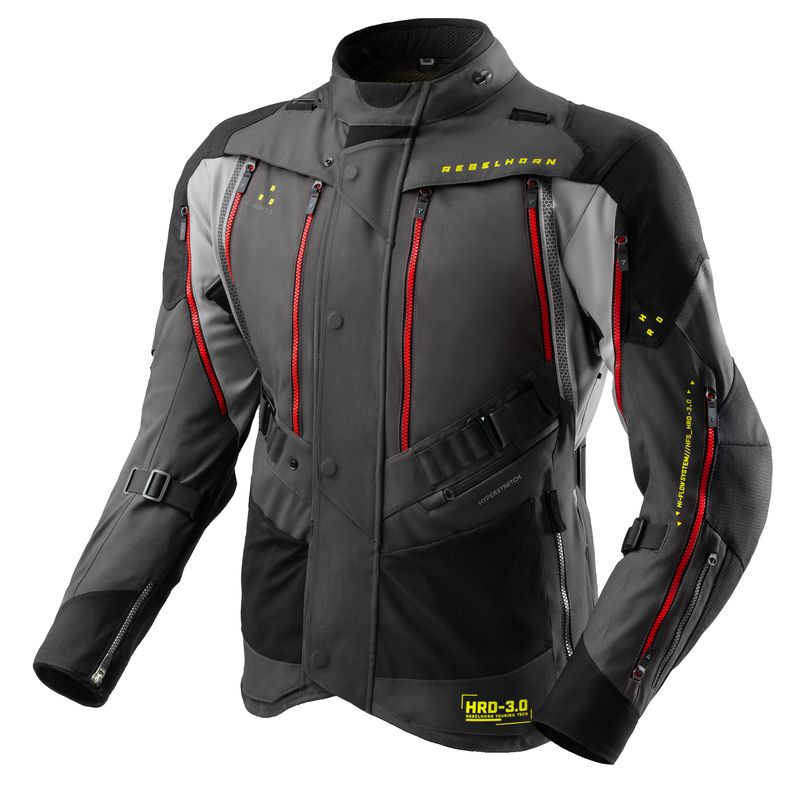 KURTKA TEKSTYLNA REBELHORN HARDY 3.0 ANTHRACITE/GREY/YELLOW KURTKA TEKSTYLNA REBELHORN HARDY 3.0 ANTHRACITE/GREY/YELLOW