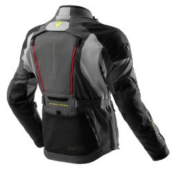 KURTKA TEKSTYLNA REBELHORN HARDY 3.0 ANTHRACITE/GREY/YELLOW 