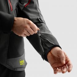 KURTKA TEKSTYLNA REBELHORN HARDY 3.0 ANTHRACITE/GREY/YELLOW 