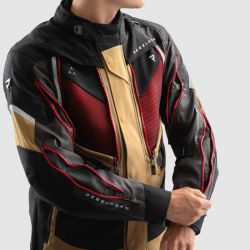 KURTKA TEKSTYLNA REBELHORN HARDY 3.0 DESERT/GREY/RED 