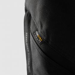 SPODNIE TEKSTYLNE REBELHORN HARDY 3.0 BLACK/GREY 