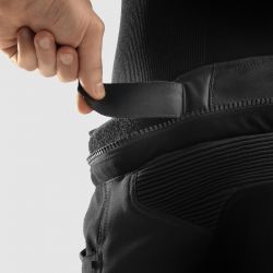 SPODNIE TEKSTYLNE REBELHORN HARDY 3.0 BLACK (KRÓTKA NOGAWKA) 