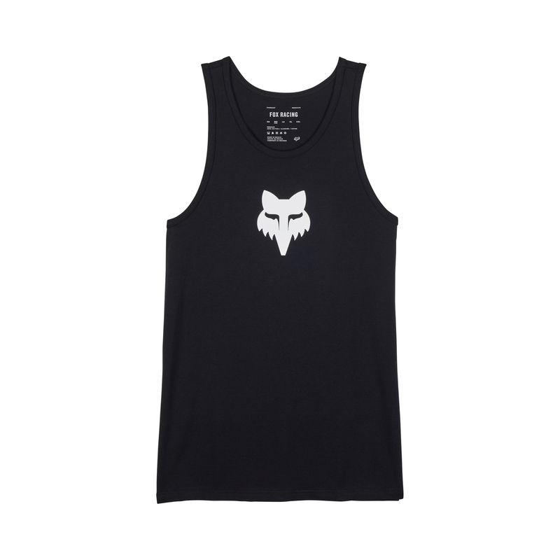 KOSZULKA BEZ RĘKAWÓW FOX HEAD PREM TANK BLACK  ENDURO CROSS