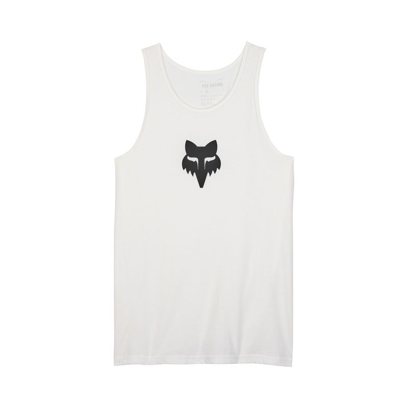 KOSZULKA BEZ RĘKAWÓW FOX HEAD PREM TANK OPTIC WHITE  ENDURO CROSS