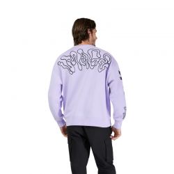 BLUZA FOX HELLO FUTURE OVERSIZED CREW LILAC  ENDURO CROSS
