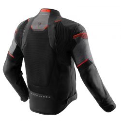 KURTKA TEKSTYLNA REBELHORN HIFLOW V BLACK/GREY/RED 