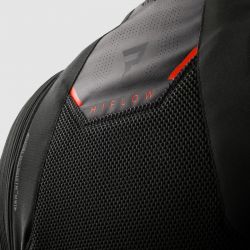 KURTKA TEKSTYLNA REBELHORN HIFLOW V BLACK/GREY/RED 