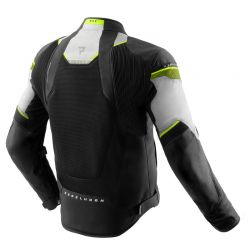 KURTKA TEKSTYLNA REBELHORN HIFLOW V BLACK/GREY/FLUO YELLOW 