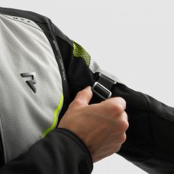 KURTKA TEKSTYLNA REBELHORN HIFLOW V BLACK/GREY/FLUO YELLOW 
