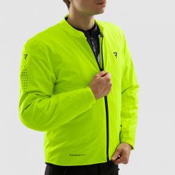 KURTKA TEKSTYLNA REBELHORN HIFLOW V BLACK/GREY/FLUO YELLOW 