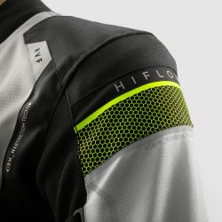 KURTKA TEKSTYLNA REBELHORN HIFLOW V BLACK/GREY/FLUO YELLOW 