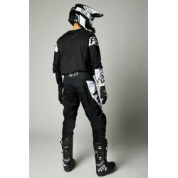 SPODNIE FOX 180 REVN BLACK/WHITE  ENDURO CROSS