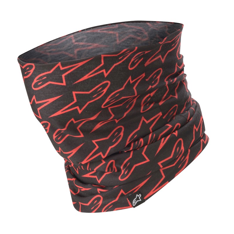 KOMIN TERMOAKTYWNY ALPINESTARS ASTARS NECK TUBE BLACK/FLUO RED 
