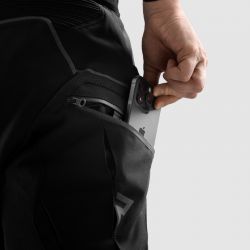SPODNIE TEKSTYLNE REBELHORN HIFLOW V BLACK (DŁUGA NOGAWKA) S