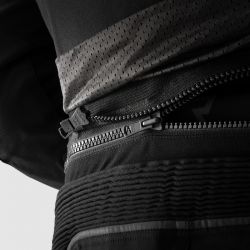 SPODNIE TEKSTYLNE REBELHORN HIFLOW V BLACK (KRÓTKA NOGAWKA) S