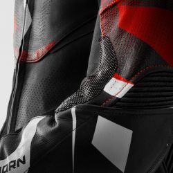 KURTKA SKÓRZANA REBELHORN INFERNO BLACK/BLUE/WHITE/RED 