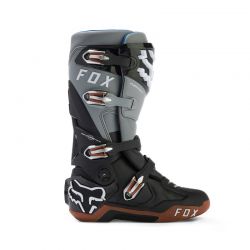 BUTY FOX INSTINCT BLACK/GREY 12 (WKŁADKA 286MM) ENDURO CROSS