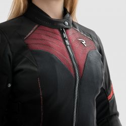 KURTKA TEKSTYLNA REBELHORN JAX LADY BLACK/RED 