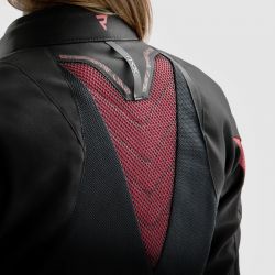 KURTKA TEKSTYLNA REBELHORN JAX LADY BLACK/RED 