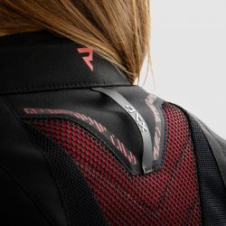 KURTKA TEKSTYLNA REBELHORN JAX LADY BLACK/RED 