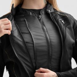 KURTKA TEKSTYLNA REBELHORN JAX LADY BLACK/GOLD 