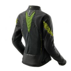 KURTKA TEKSTYLNA REBELHORN JAX LADY BLACK/FLUO YELLOW 
