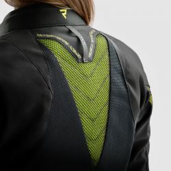 KURTKA TEKSTYLNA REBELHORN JAX LADY BLACK/FLUO YELLOW 