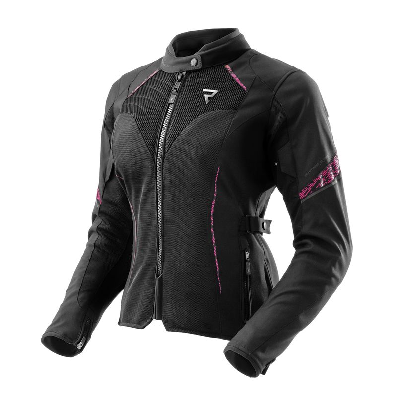 KURTKA TEKSTYLNA REBELHORN JAX LADY BLACK/PINK XS KURTKA TEKSTYLNA REBELHORN JAX LADY BLACK/PINK XS
