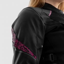 KURTKA TEKSTYLNA REBELHORN JAX LADY BLACK/PINK XS