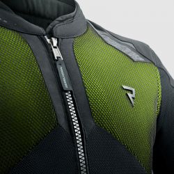 KURTKA TEKSTYLNA REBELHORN JAX BLACK/FLUO YELLOW 