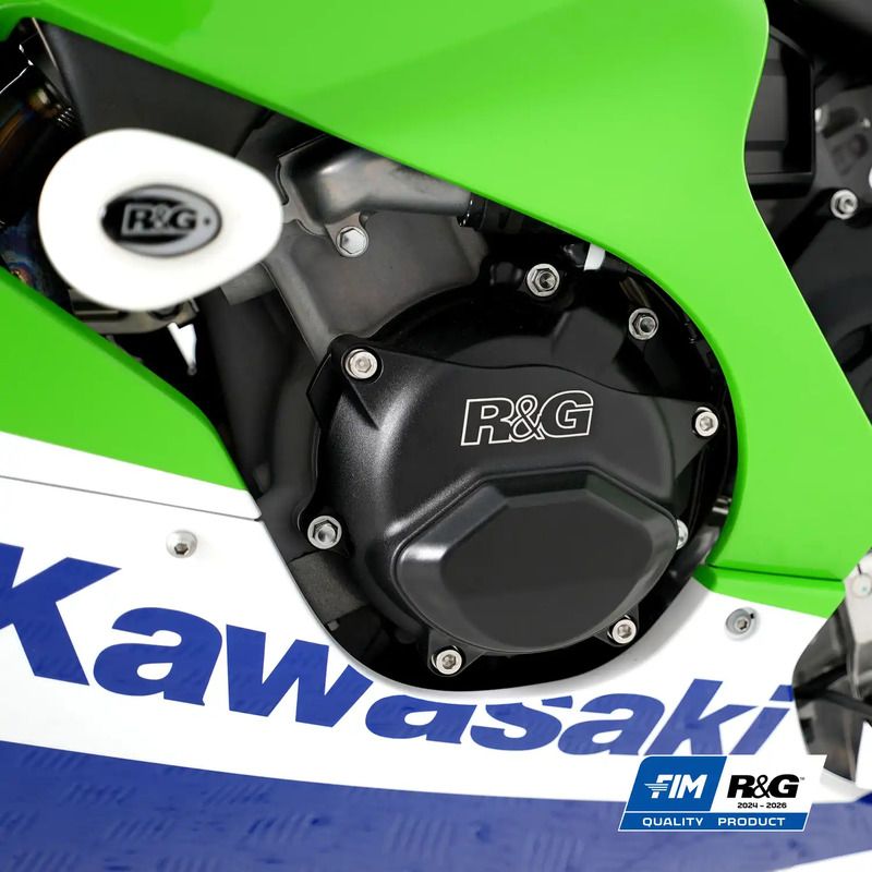 ZESTAW OSŁON SILNIKA RG RACING KAWASAKI ZX10-R '11- & ZX-10RR '21- BLACK