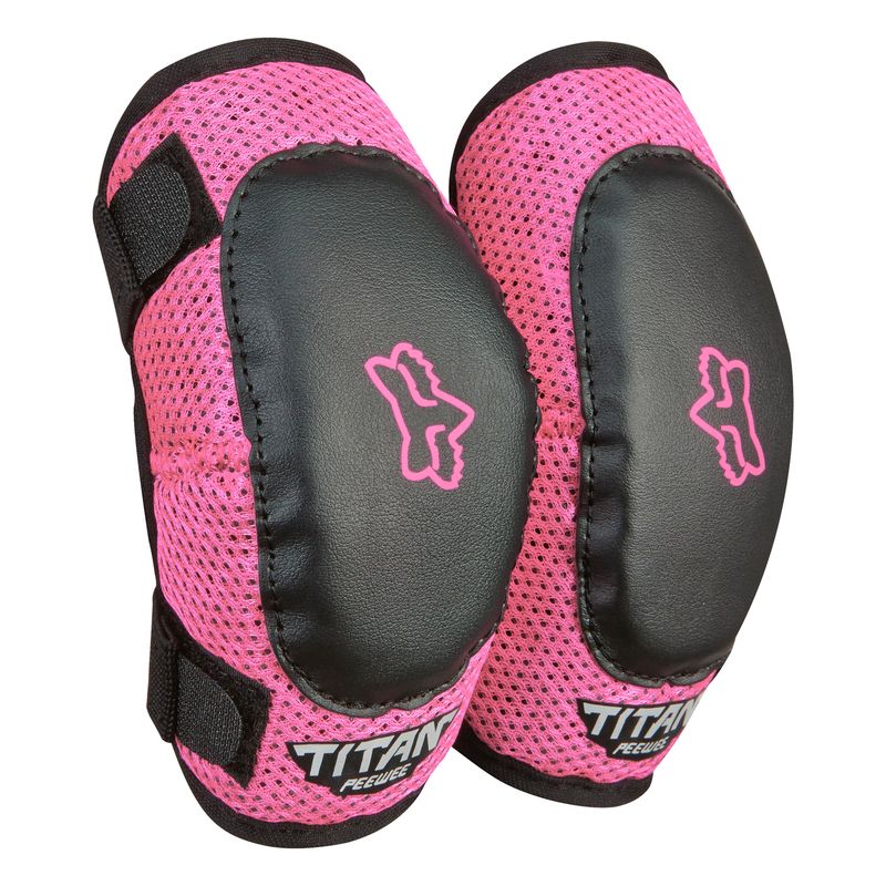 OCHRANIACZ ŁOKCI FOX JUNIOR PEEWEE TITAN BLACK/PINK YS/M ENDURO CROSS