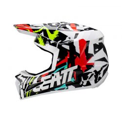 KASK Z GOGLAMI LEATT KIT MOTO 3.5 V23 ZEBRA (55-56CM)