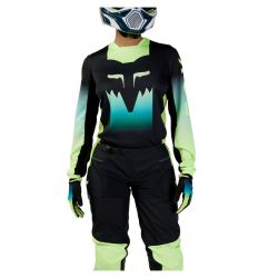 BLUZA FOX LADY 180 FLORA BLACK/YELLOW  ENDURO CROSS