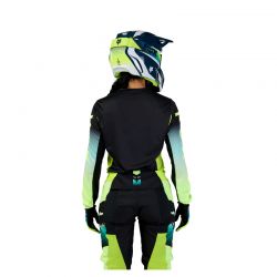 BLUZA FOX LADY 180 FLORA BLACK/YELLOW  ENDURO CROSS