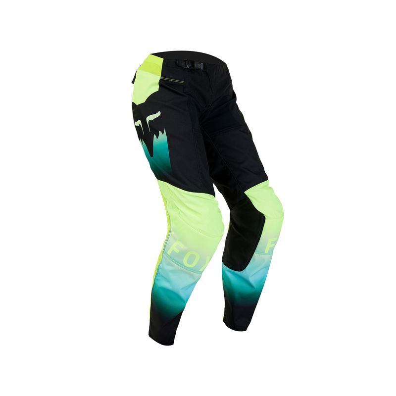 SPODNIE FOX LADY 180 FLORA BLACK/YELLOW  ENDURO CROSS