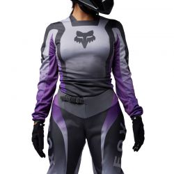 BLUZA FOX LADY 180 LEAN DARK PURPLE  ENDURO CROSS