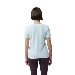 T-SHIRT FOX LADY ABSOLUTE TECH LIGHT BLUE  ENDURO CROSS