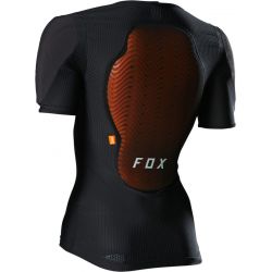 KOSZULKA Z OCHRANIACZAMI FOX LADY BASEFRAME PRO BLACK  ENDURO CROSS