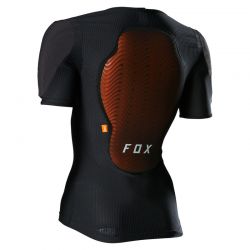 KOSZULKA Z OCHRANIACZAMI FOX LADY BASEFRAME PRO BLACK  ENDURO CROSS