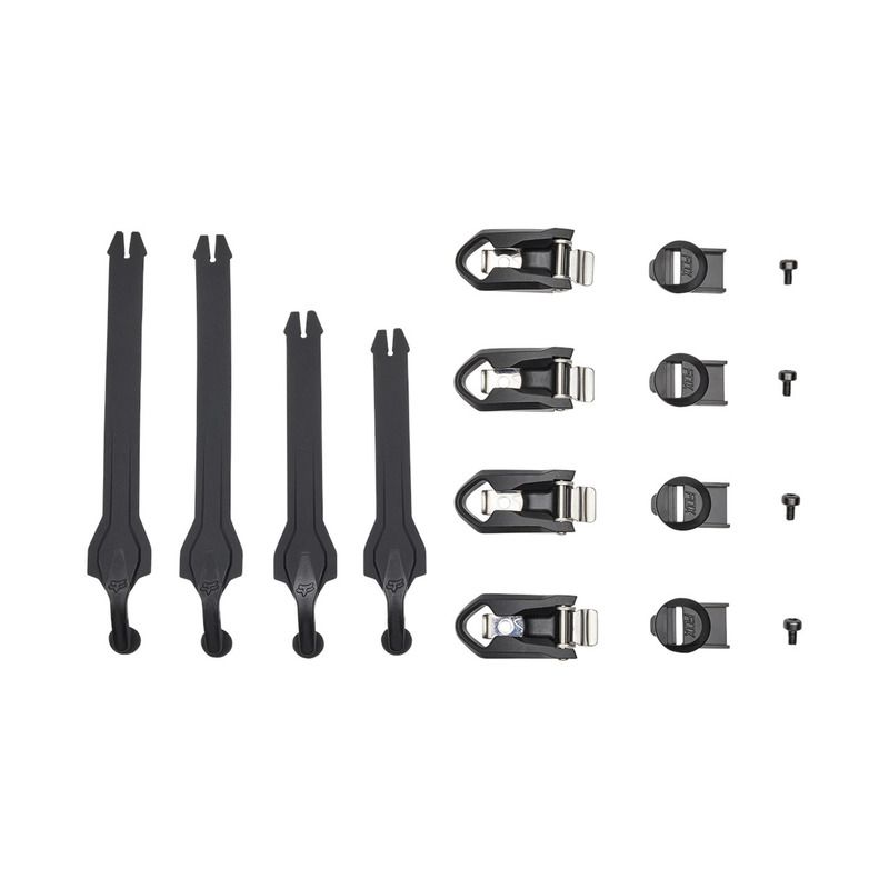 ZESTAW PASKÓW DO BUTÓW FOX LADY COMP STRAP KIT/BUCKLE BLACK  ENDURO CROSS