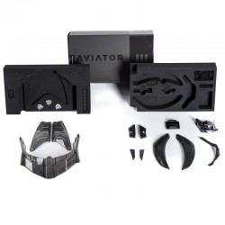 KASK AIROH AVIATOR 3 WAVE SILVER GLOSS 
