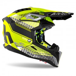 KASK AIROH AVIATOR 3 WAVE YELLOW MATT 