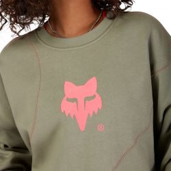BLUZA FOX LADY CREW ELEVATED OVERSIZED ADOBE  ENDURO CROSS