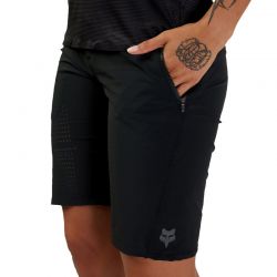 SPODENKI ROWEROWE FOX LADY FLEXAIR BLACK  ENDURO CROSS