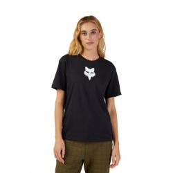 T-SHIRT FOX LADY HEAD BLACK...
